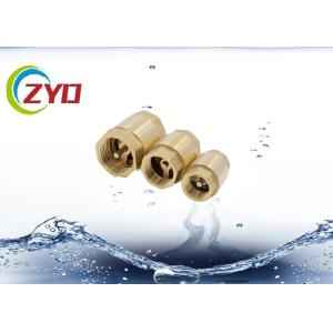 Silencing Spring Lifting Brass Plumbing Valves Vertical Type 1/2" - 4" Size