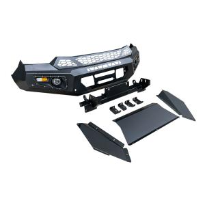 Install Original Car Hole Off Road Steel Heavy Duty Winch Bumper Guard for ISUZU