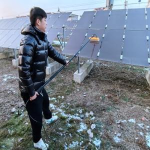 Durable Solar Panel Cleaning Brush with 3.6/4.8/6.0/7.5/9/10/11.4 Meters