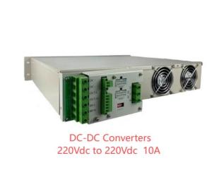 China 19 Inch DC DC Converter 24Vdc 48vDC 110vDC 220Vdc 2200W10A Standalone Power Module With LCD Monitor Controller on sale