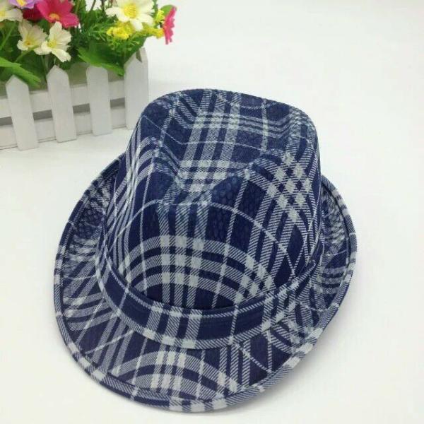 Quality Straw Fedora Short Broad Brimmed Hat Poly String Sweatband / Leather Belt Available wholesale