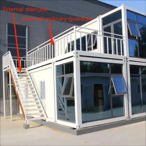 2023 CFI Plastic Steel Sliding Window Light Steel Modular Container House for
