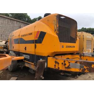 Zoomlion HBT8014 220Meters Stationary Concrete Pump Mounted On Trailer Diesel