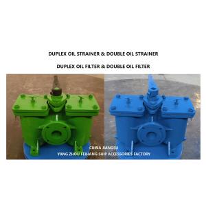 PARAMETER SELECTION TABLE FOR DUPLEX OIL STRAINER & DOUBLE OIL FILTER AS65 CB