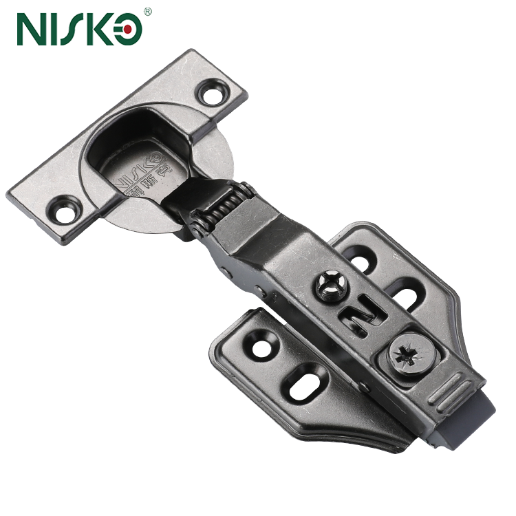 2D Soft Closing Hydraulic Cabinet Door Hinges Wardrobe Clip-On Hinge For Wooden