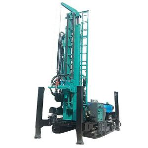 280m Bore Depth Hydraulic Crawler Water Well Drilling Rig 70KW Yuchai Engine