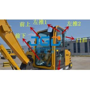 China E660F 665 655 60 65 55 Excavator Front And Rear Windshield, Left And Right Doors, Upper And Lower Windshield on sale