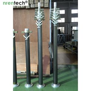 9m lockable pneumatic mast 50kg payloads-NR-2200-9000-50L/ antenna telescopic