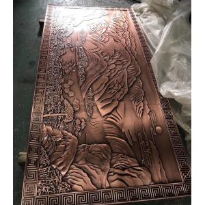 Engraving Carved Custom Made Aluminum Ceiling And Wall Panel Wiith CNC Router