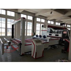 Fully Automatic Single Corrugated Slitting Cutting stacking Machine Uniform