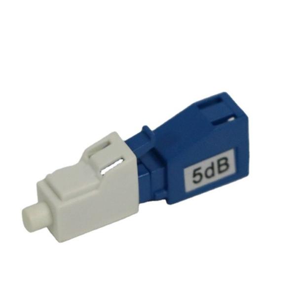 Quality LC APC Upc Fiber Optic Attenuator 1-25dB Optional FTTH Fast Connector Quick Adapter wholesale