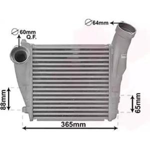 Air Cooler Intercooler Charge Right Side 95511064001 For Porsche Cayenne