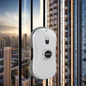 Dual Spray Water Spraying Wireless Window Cleaning Robot Vacuum Skyscraper
