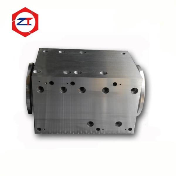 Quality ZE Berstorff Pipe PVC Double Screw Extruder Machine Parts 80mm Clamp Connection 81mm Hole Dia ,Material 38CrMoAla wholesale