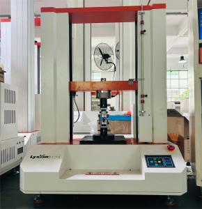 Cheap Universal Testing Machine For Rubber Pad Resilience Computer Servo 2KN Capacity Dual Column Overload, Emergency Stop for sale