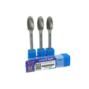 6MM Cone Carbide Burr Tungsten Bur Power Tools  Customized Size Easy To Use
