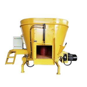 High Strength 6 Cbm Cow Feed Mixer Machine Stationary Type