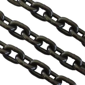 China Blacken G80 Binder Chain with Grab Lifting Hook Parts Sling Binding Chain 20Mn2 on sale