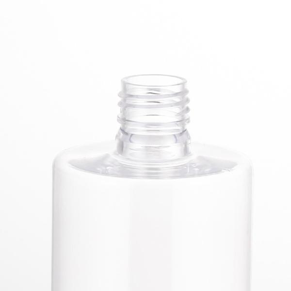 Hot stamping Plastic Screw Top Bottles 55mm diameter for makeup remover