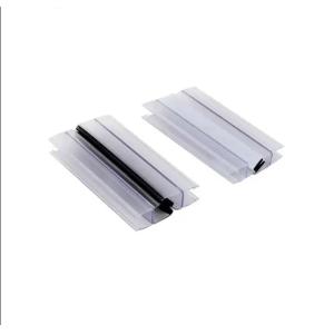 PVC Waterproof Rubber Sliding Glass Seal Strip for Frameless Clear Bottom Shower