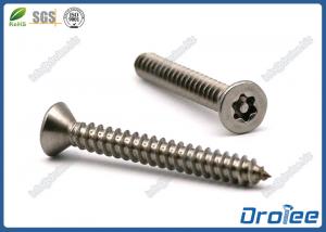 Cheap 304/316 Stainless Steel Security Torx Tamper Resistant Self-tapping Screws for sale