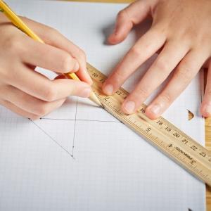 High Quality 30cm Wooden Rulers Double Sided 2 Scale School Ruler Measuring For