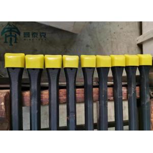 Hex 22x108mm Steel Integral Drill Rod with Chisel Head for Marble Quarry and Diamond Drilling