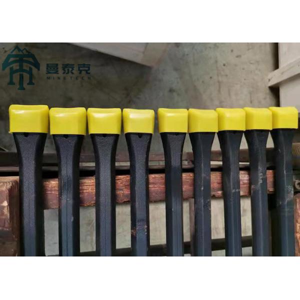 Hex 22x108mm Steel Integral Drill Rod with Chisel Head for Marble Quarry and