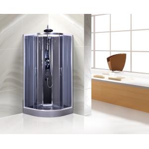 Commercial Quadrant Shower Cubicles , Curved Glass Shower Enclosures