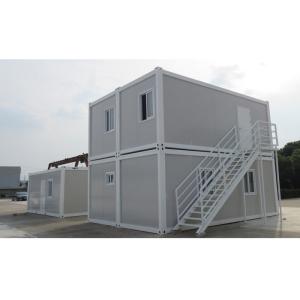 Cheap Convenient Detachable Prefab Container House With PVC Board Floor And Sandwich Panel for sale