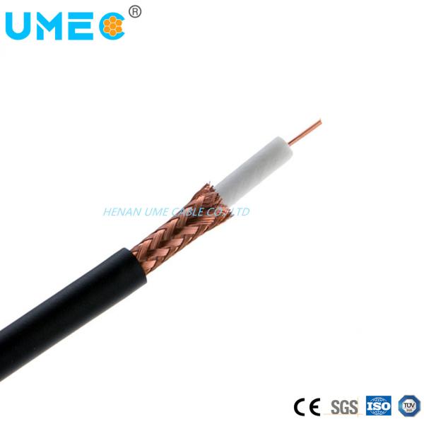 Quality 50ohm 51ohm 52ohm 75ohm 76ohm Coaxial Cable for Communication Heating White Black Gray wholesale
