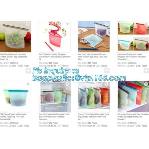 Reusable Leakproof Zipper Preservation Airtight sandwich Zip lockkk Cooking