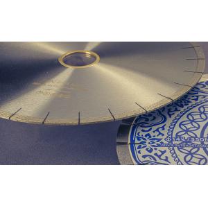 ARC Shape Diamond Metal Powder 350mm Blade for Lazer Bridge Granite Tile Cutting