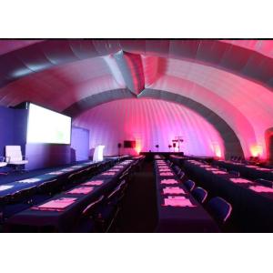 Logo Printing Inflatable Tent With LED Light , Stretch Tent For Giant Event