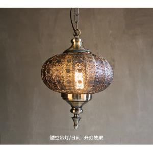 Moroccan Lamp Industrial Vintage Retro Pendant Lights LED Decorative gold