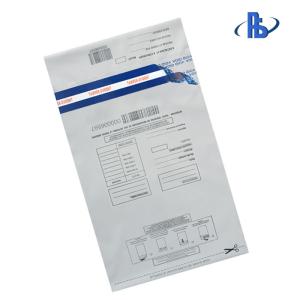 Recyclable Tamper Evident Plastic Bags With Self Adhesive Seal