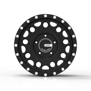 China 4x4 SUV Truck Forged Wheels Matte Black PCD 5x120 6061 T6 Alloy on sale