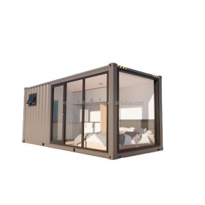 Outdoor Flat Pack Container 20-40 FT Customizable Prefab Tiny Houses with Modern