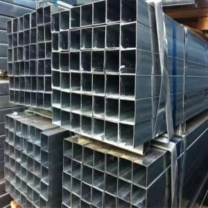 Cheap Q235 Q345 Hot dip Welded Galvanized Steel Square Tube For Convey Fluid for sale