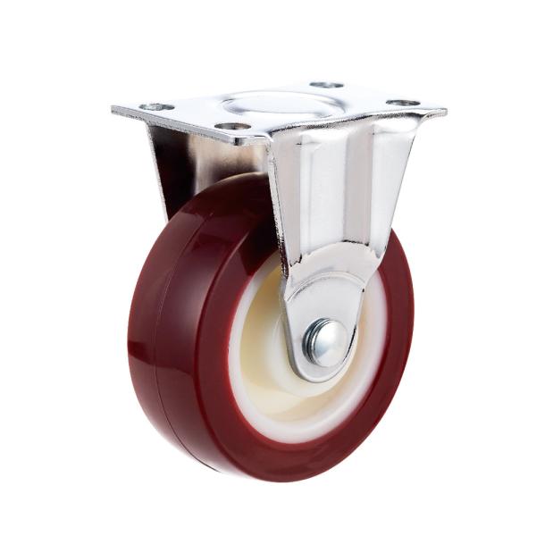 Quality Light Duty PU Furniture Casters , Polypropylene Caster Wheels Customized wholesale