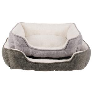 50*40*13cm Sustainable linen soft plush dog warm beds Plush Materials