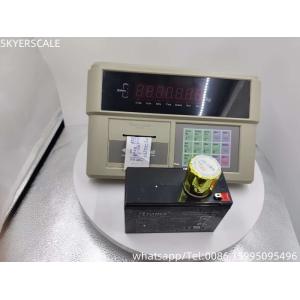 China Weighing Indicator Monitor Plastic  YAOHUA XK3190-A9P Built In Printer For Truck Scale on sale