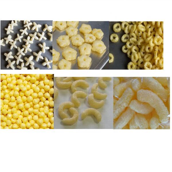 Automatic Rice Corn Puff Making Machine Snack Food Extruder For Puffed Snacks