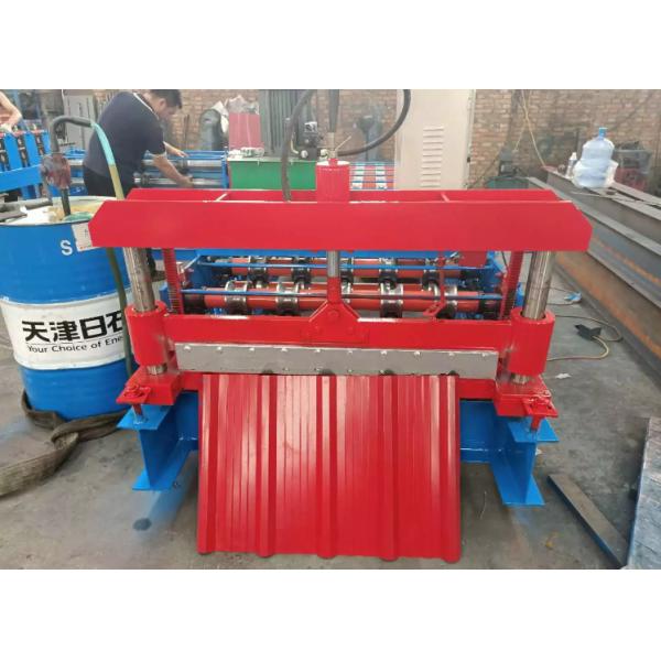 Automatic Color Steel Roll Forming Machine IBR Profile Roofing Tile Making Machinery