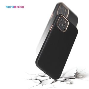 Minibook Design Mobile Phone Case PU Leather for iPhone 12 and Daily Life