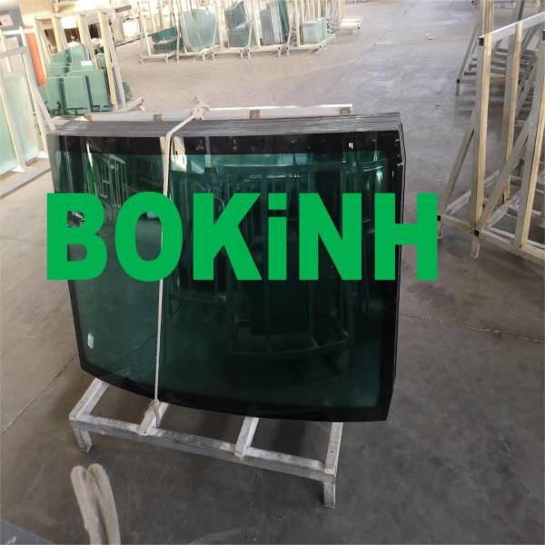 Quality AT154425 HITACHI Excavator Cab Window Tempered Glass Left Side Straight Position NO.2 Best Manufacturer wholesale