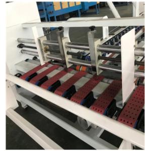 OMRON Full Automatic Corrugated Boxes Machine For Carton Box Making