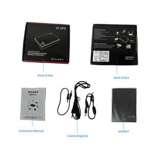 10400mAh/8800mAh Mini UPS POE For Router And Modems Uninterruptible Power