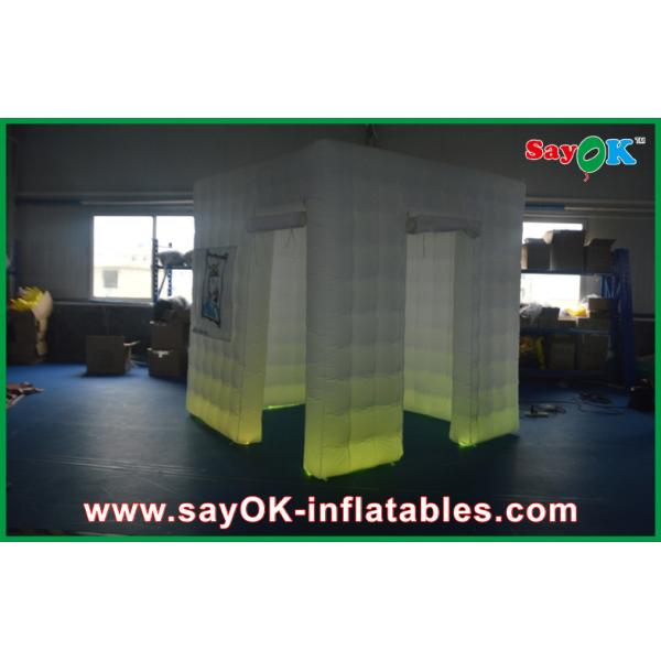 Inflatable Photo Booth Rental Event Decorative Inflatale Lighting Photo Booth Equipment For Rental