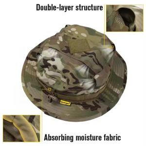 Tactical Quick Dry Headwear with Visor and Adjustable Rope